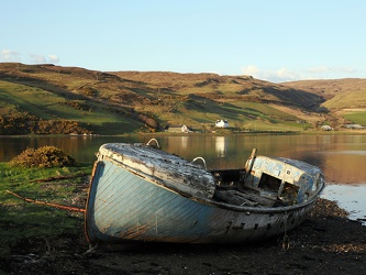 Boot am Loch Harport