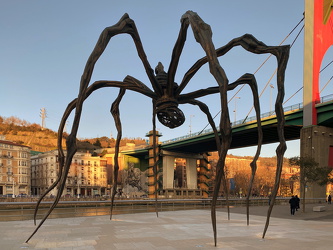 Bilbao - Guggenheim-Museum - Maman-Skulptur