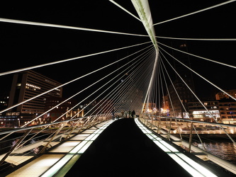 Bilbao - Zubizuri-Brücke