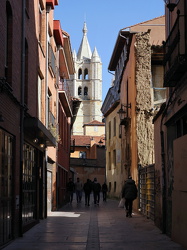 Leon - Gasse in der Altstadt