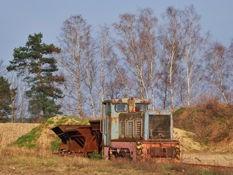 Heidesee - Alte Lokomotive