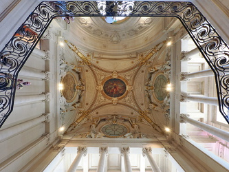 Louvre - Escalier Mollien