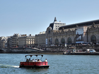 Musée d'Orsay an der Seine
