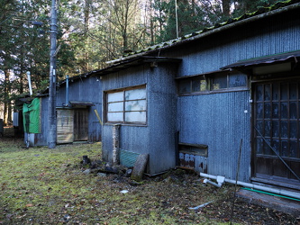 Verlassenes traditionelles Haus